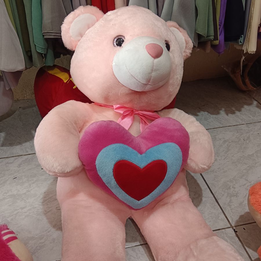 Boneka Bear Love Pita L