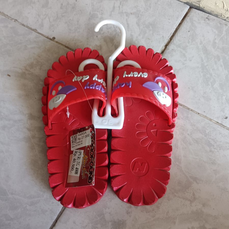 Sandal Anak Slop/Cewek/New Era/34