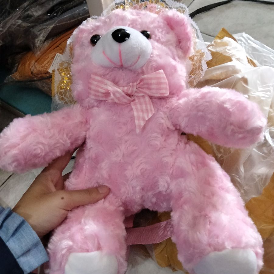 Boneka Tas Bear Pink