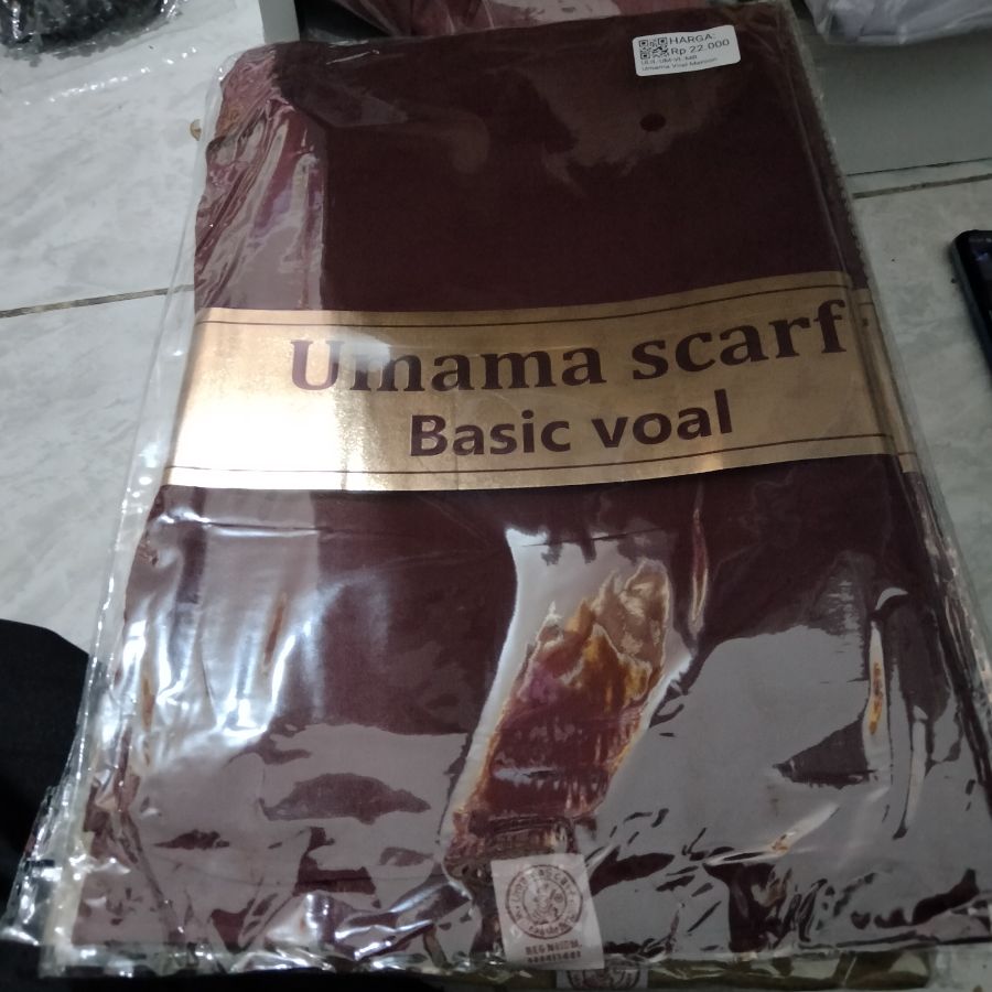 Umama Scarf Basic Voal/ Maroon
