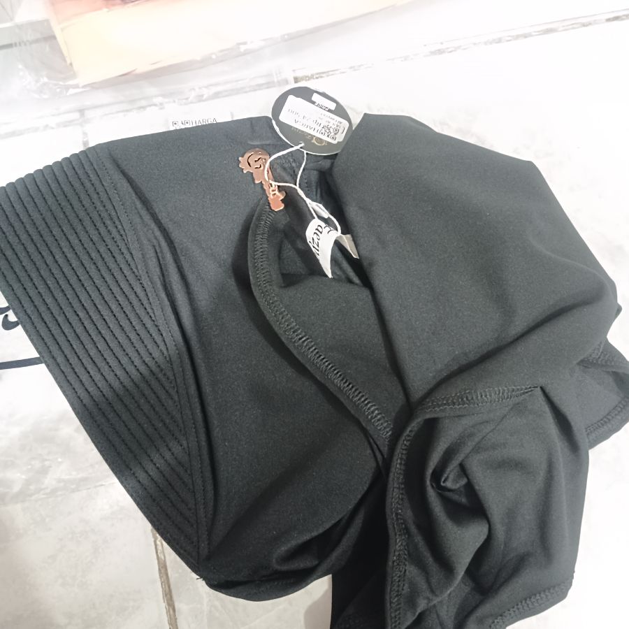 Jilbab Instan Al Faezya Jersey/Hitam