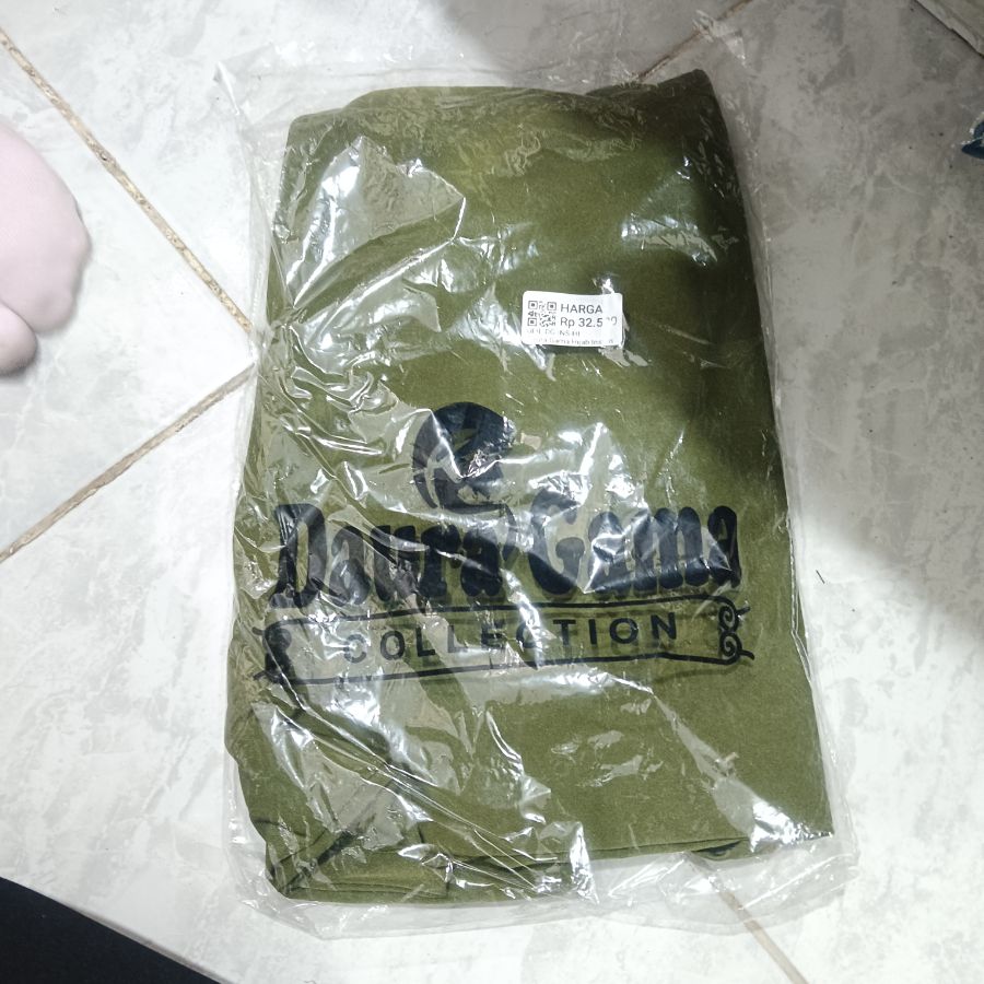 Daura Gama Hijab Instan/Hijau