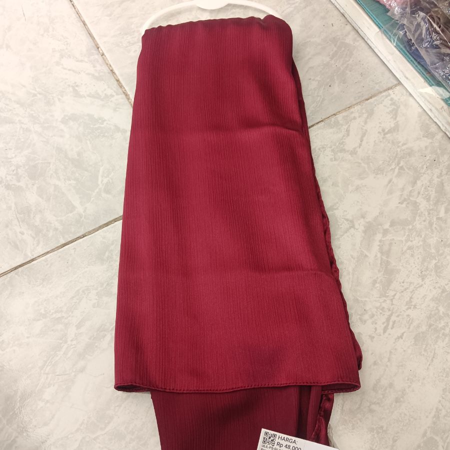 Pasmina Silk/Maroon