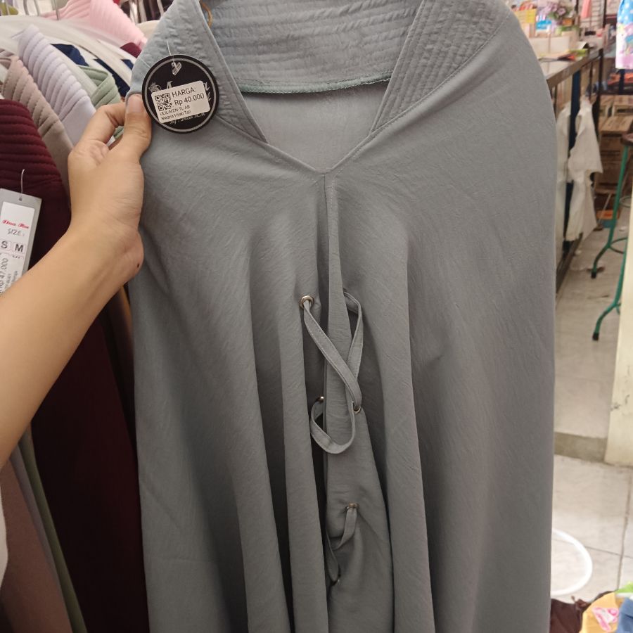 Jilbab Instan Mazna Tali/Abu