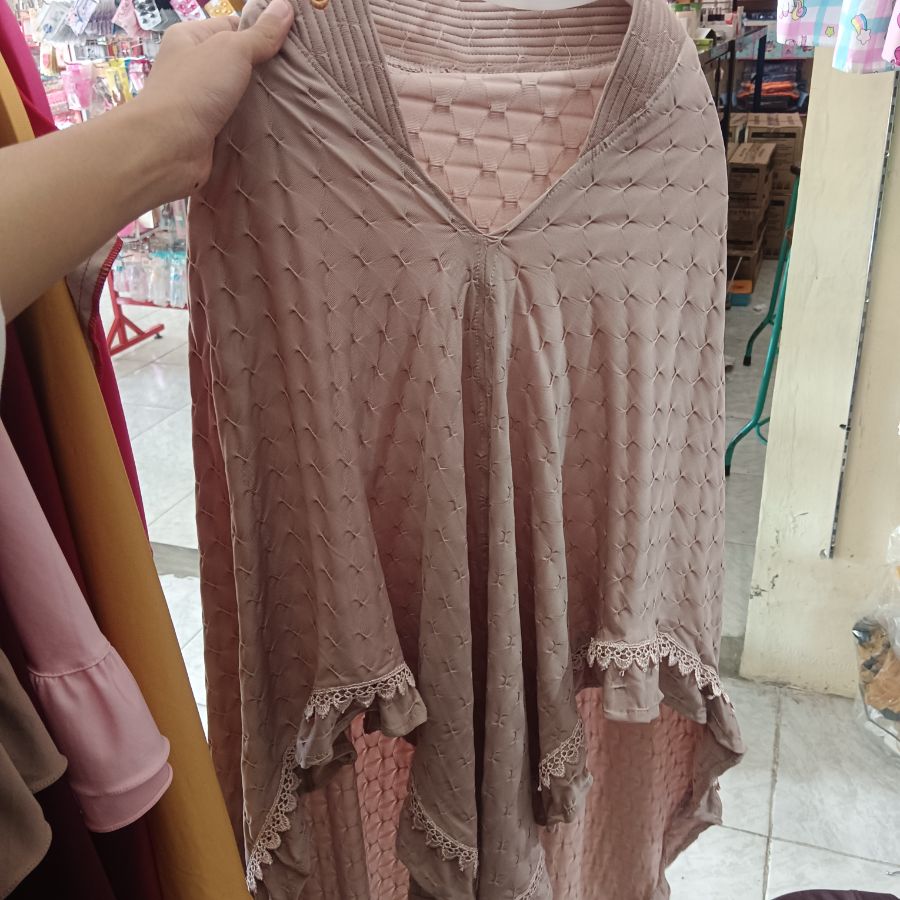 Jilbab Instan Doa Ibu Motif Renda