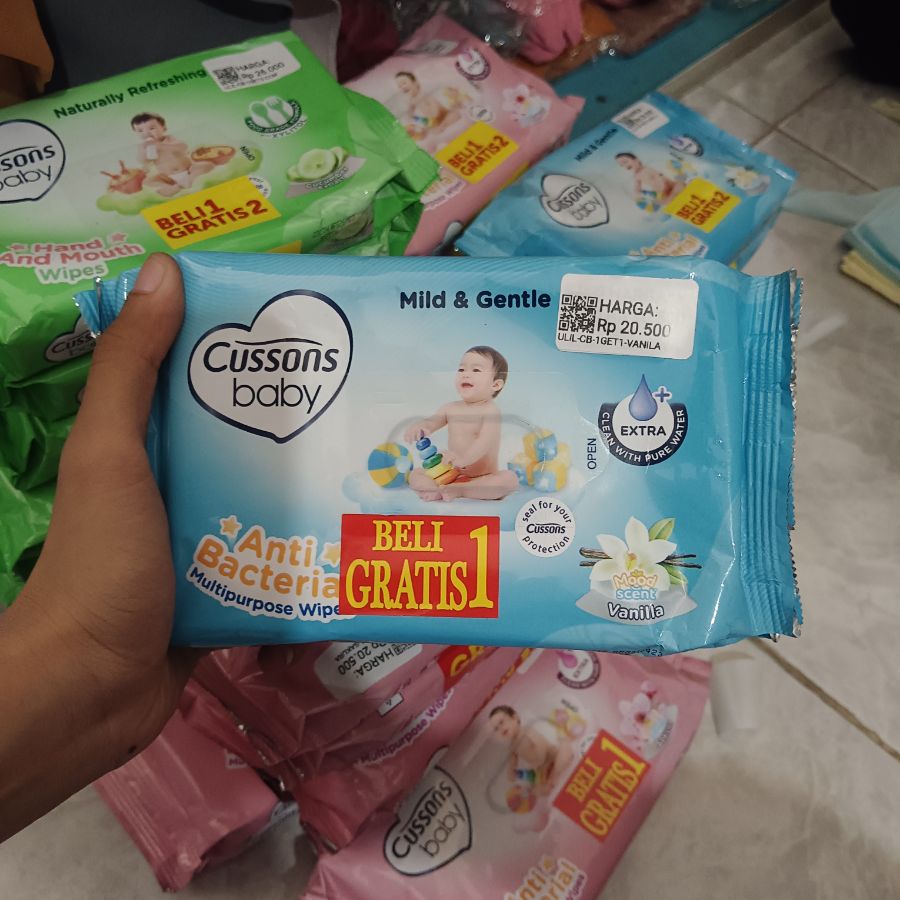 Baby Wipes Cussons Baby Buy 1 Get 1/Vanilla