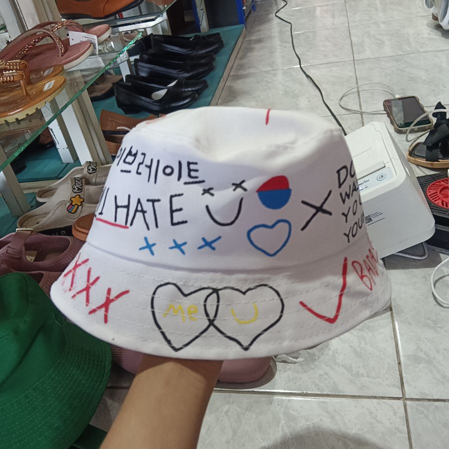 Topi Bucket Korean Style