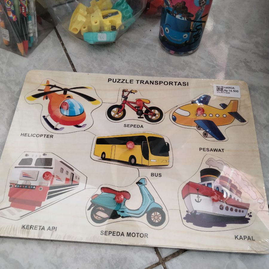 Puzzle Transportasi 