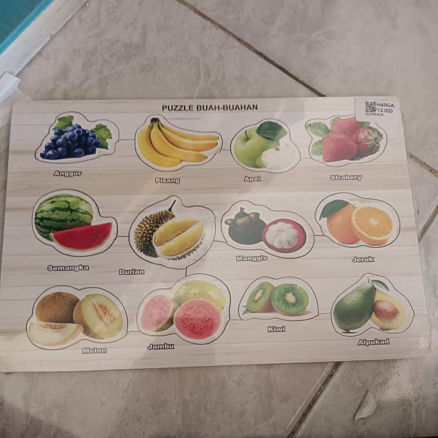 Puzle Buah/Biasa