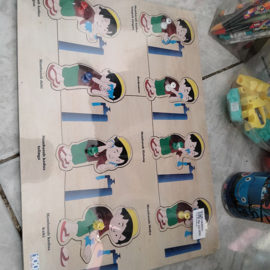 Puzzle Rangkaian Sholat