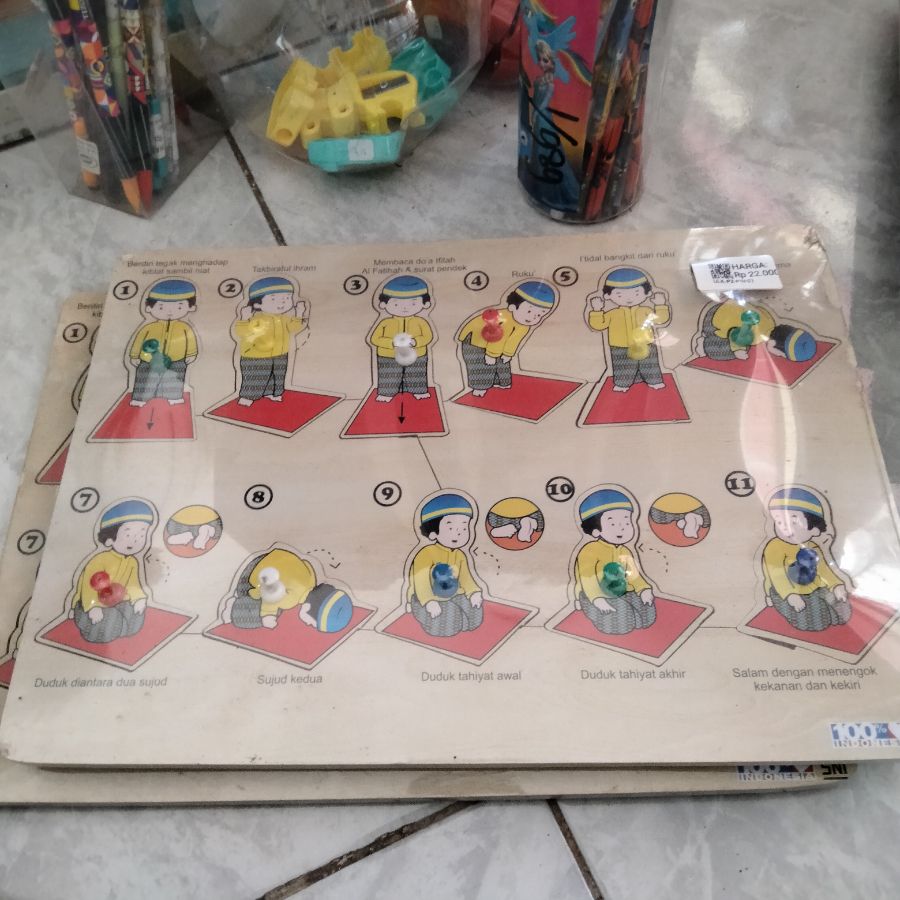 Ulil - Mainan - Puzzle Rangkaian Sholat 