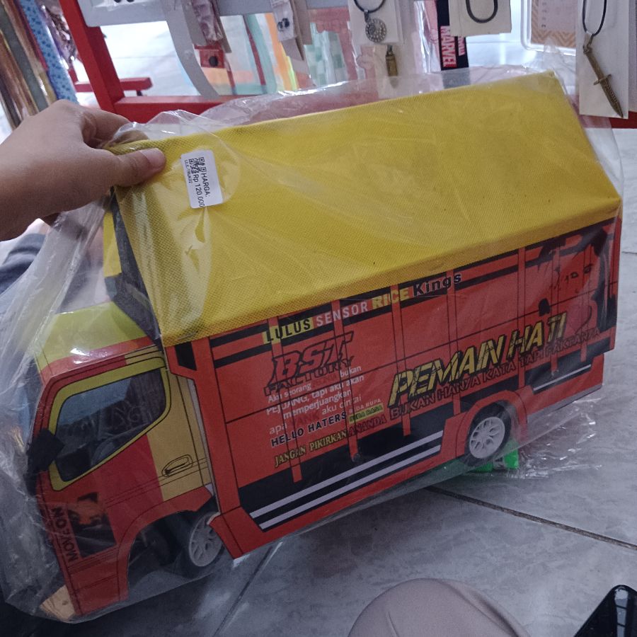 Mainan Anak Truck Workshop Kuning
