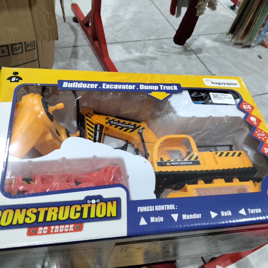 Kaguya - Mainan - Bulldozer Construction