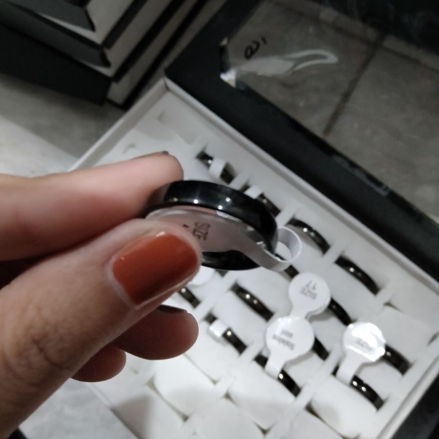 Cincin Titanium Hitam 