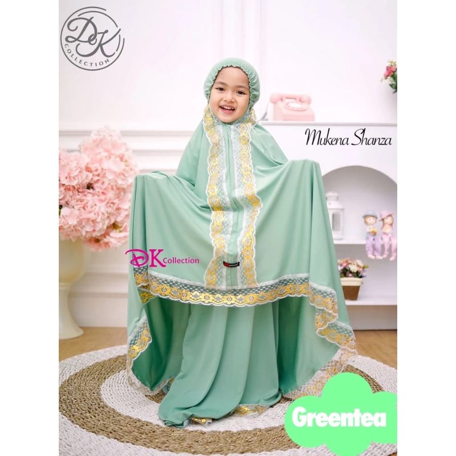 Mukena Anak Renda/Sage
