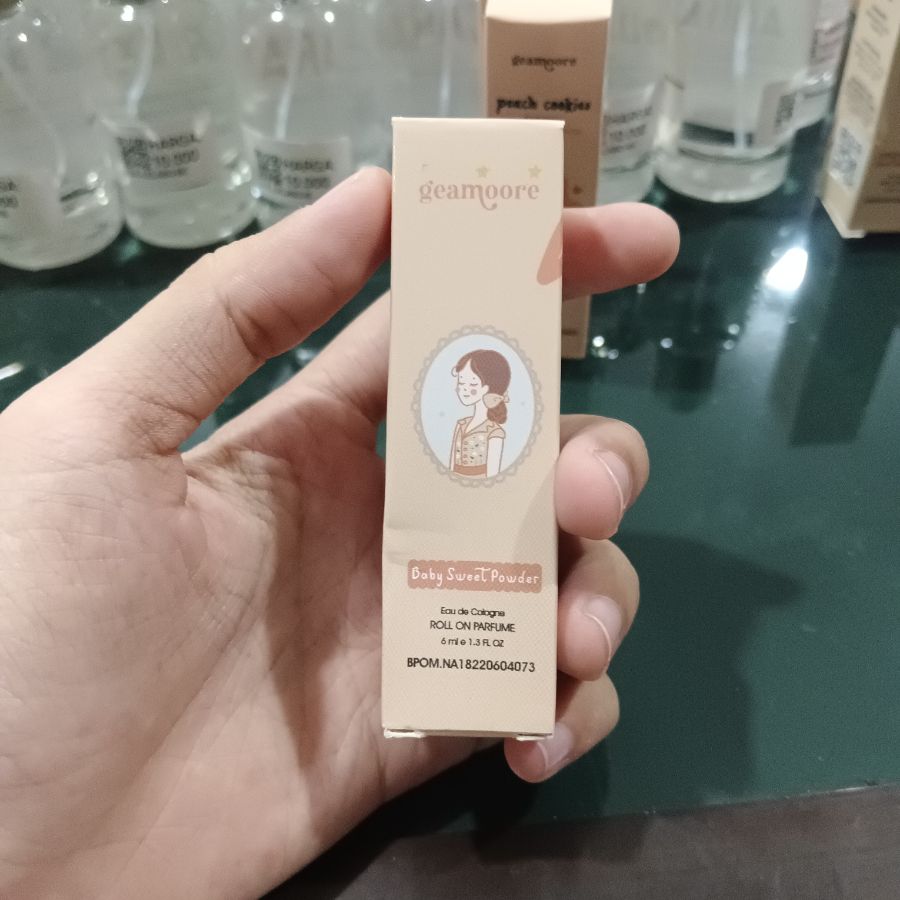 Geamoore Parfum Roll On 6ml/Baby Sweet Powder