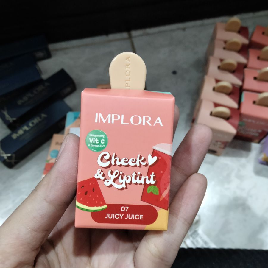 Implora Cheek & Lip Tint No.07 Juicy Juice