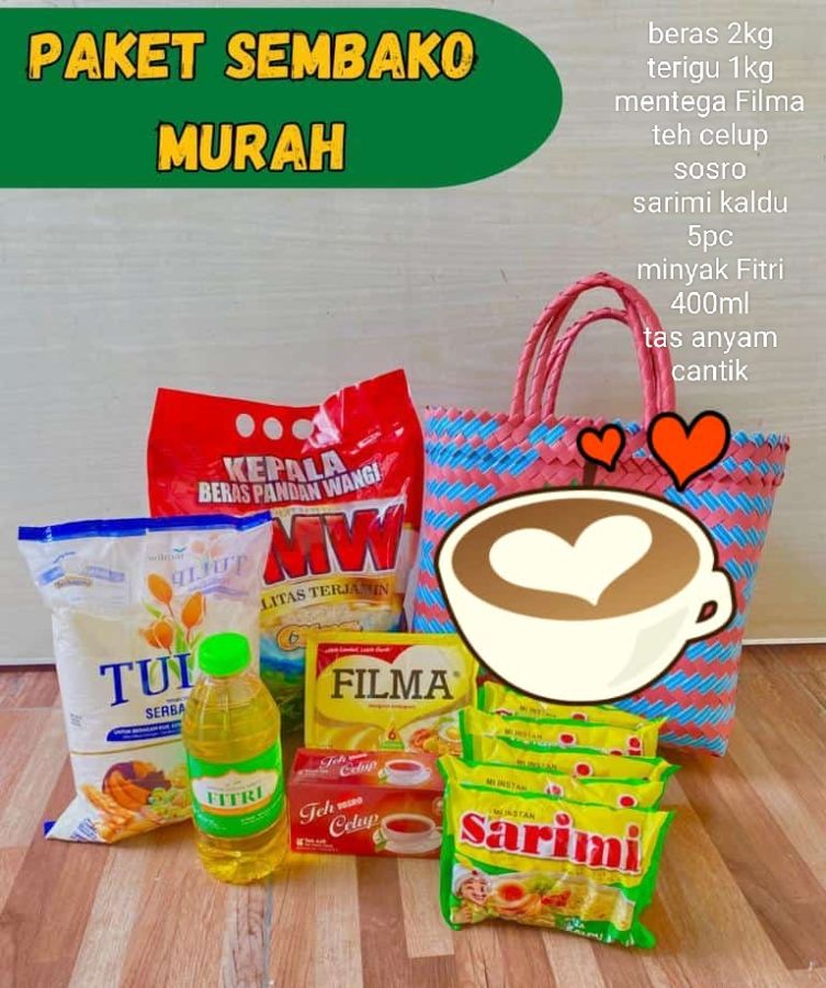 Paket tas anyam premium