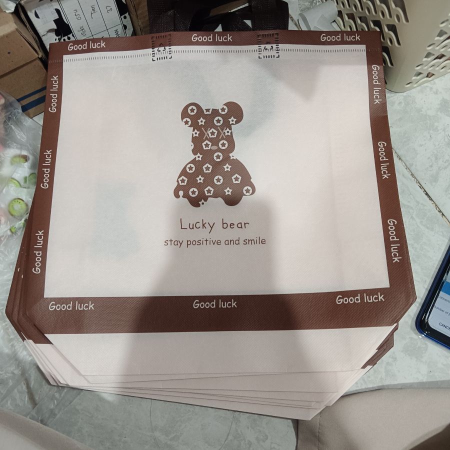 Tas Spunbond Lucky Bear Kecil