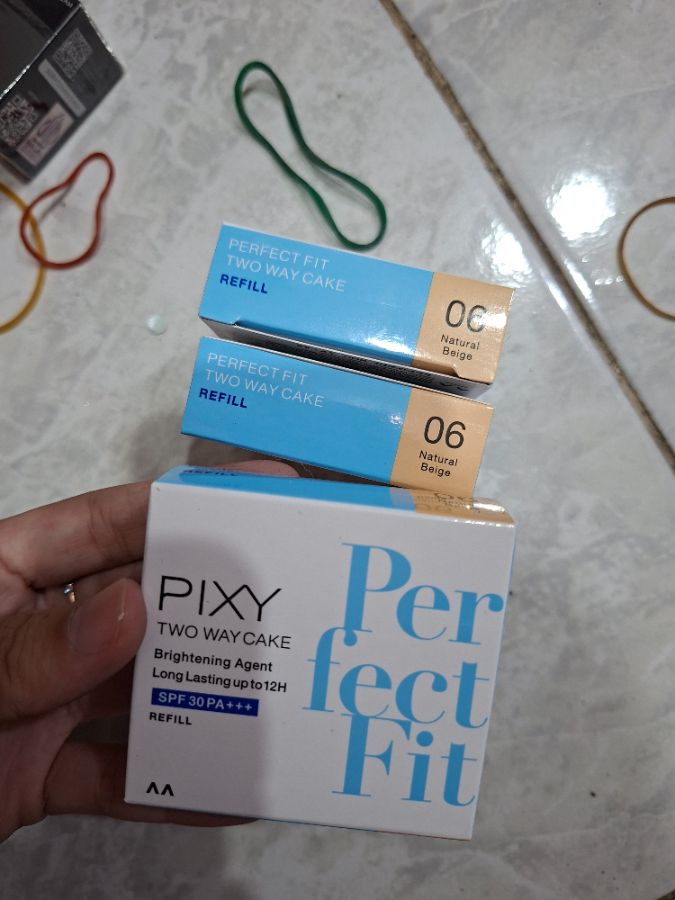 Pixy Perfect Fit Two Way Cake Refill No.06 Natural Beige