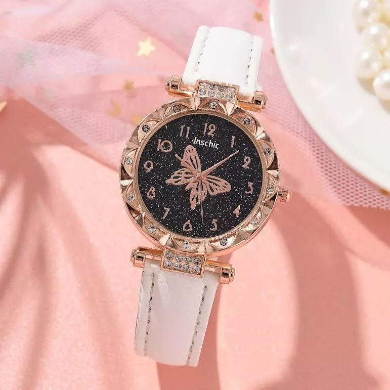 Inschic Butterfly White