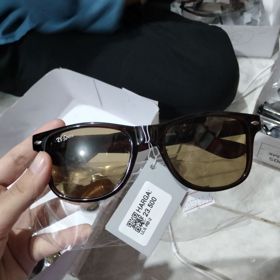 Kacamata Fashion Coklat 