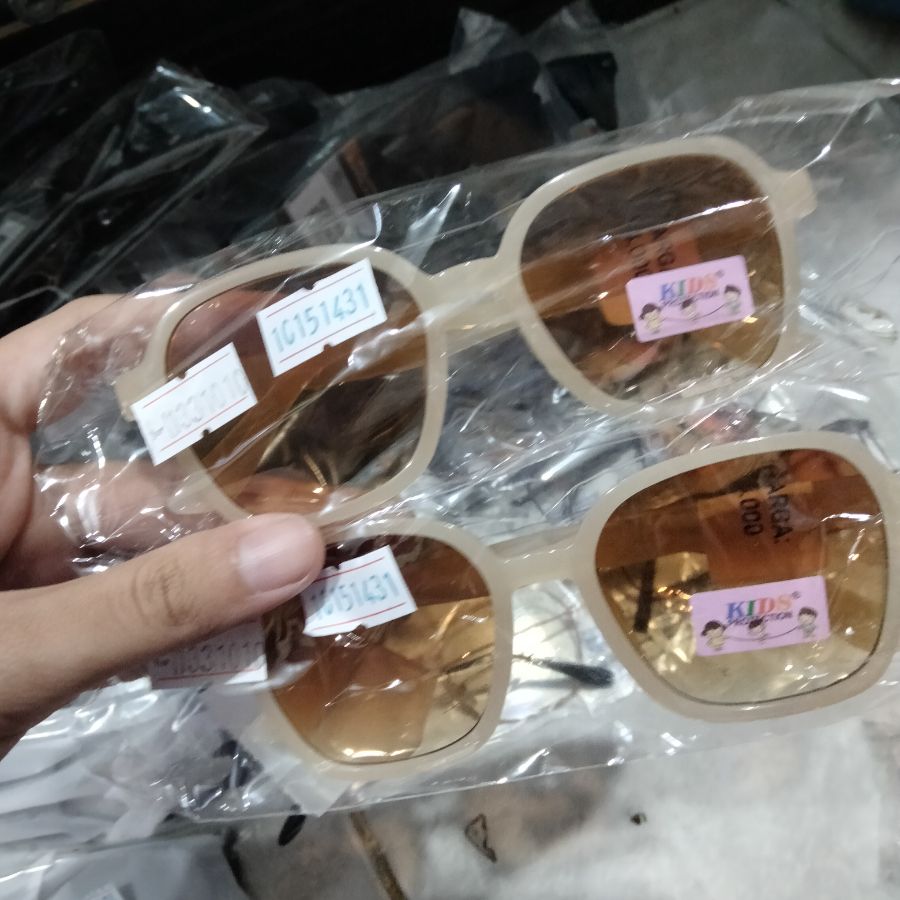 Kacamata Anak Cewek/ Cream
