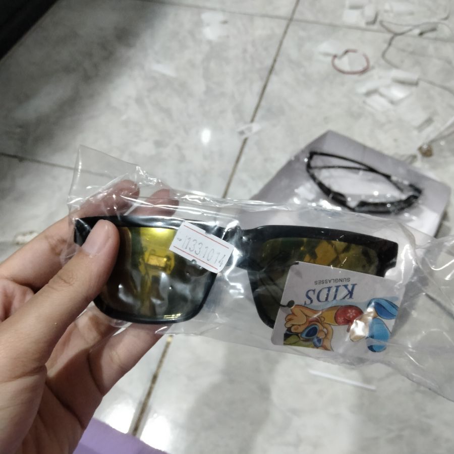 Kacamata Anak Cowo Hitam 
