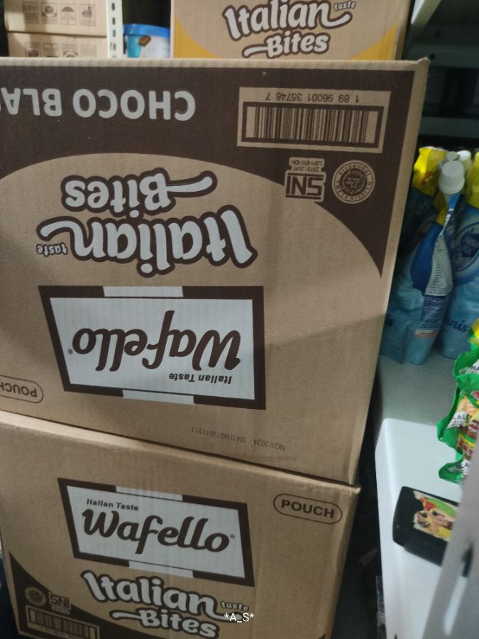Wafello kaleng kartonan 