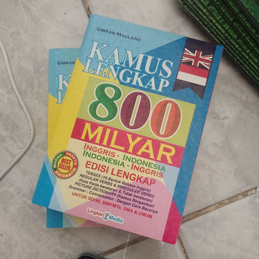 Kamus Lengkap 800 M Inggris Indo