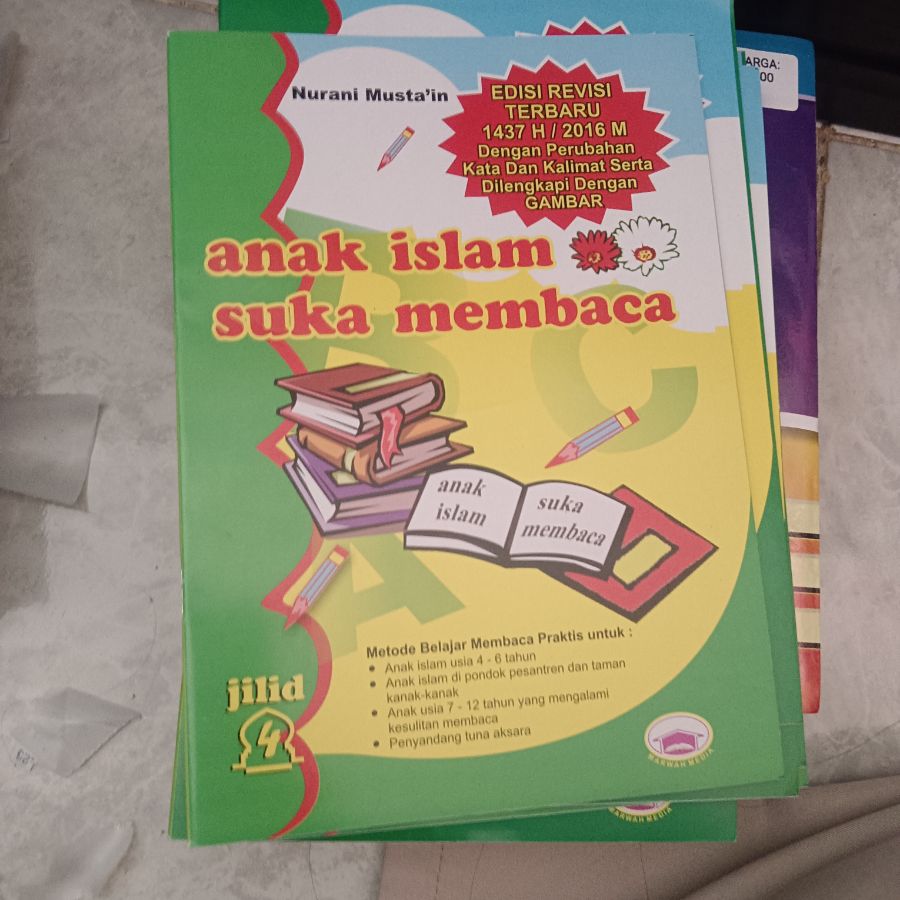 Buku Anak Islam Suka Membaca Jilid 4