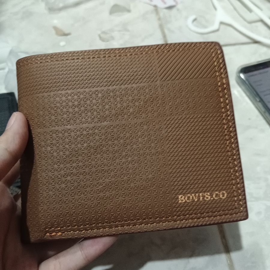 Dompet Bovis / coklat muda