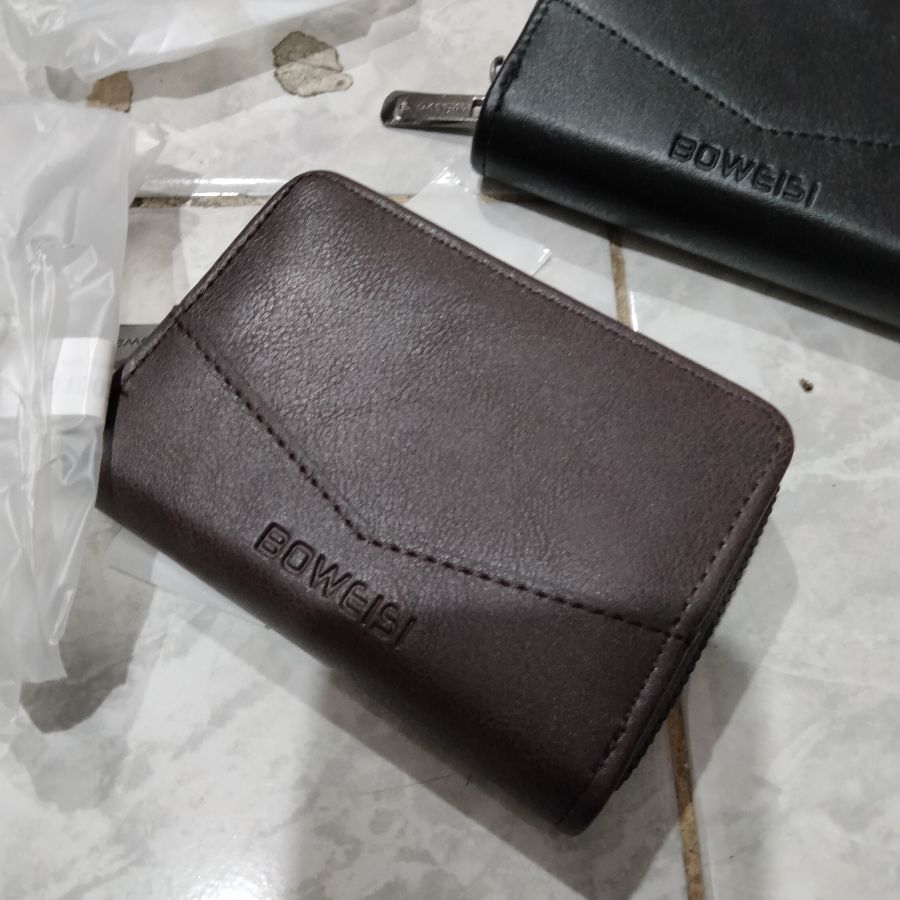 Dompet Boweisi/ coklat tua
