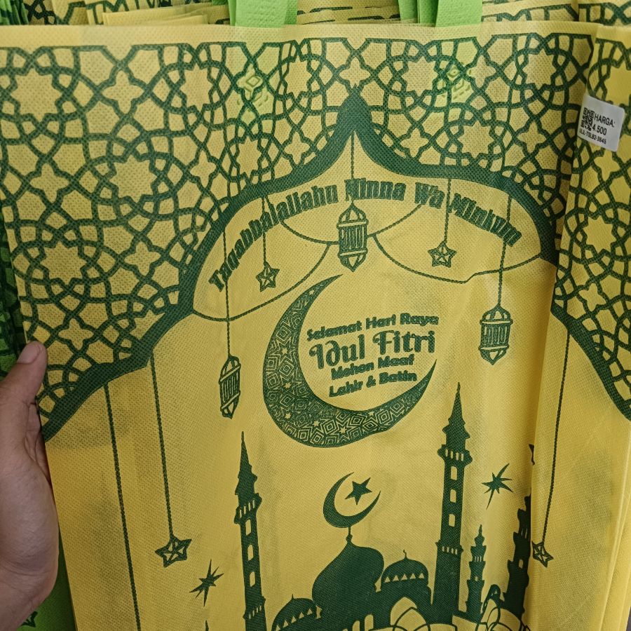 Tas Lebaran 38x45/kuning