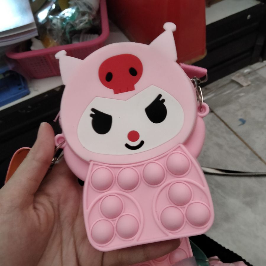 Tas pop it kuromi