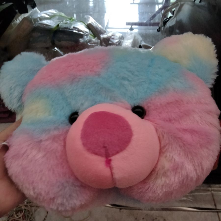 Tas selempang boneka rainbow 
