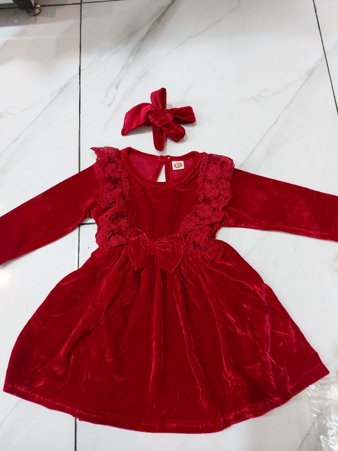 Dress bludru merona