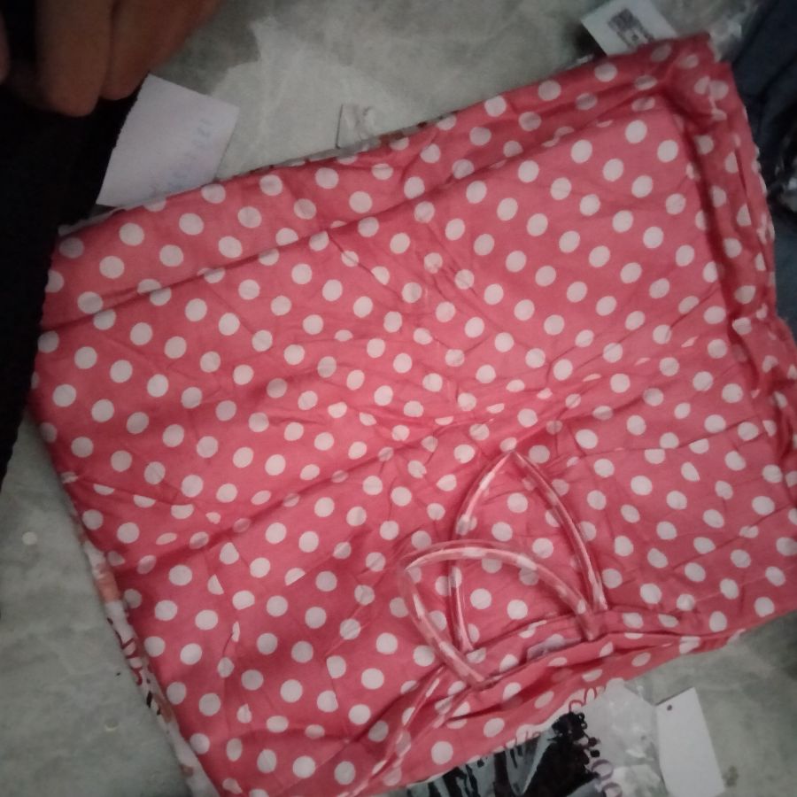Mukena Dewasa Polkadot Dusty Pink 