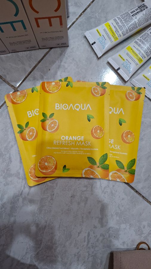 Bioaqua Essence Mask - Orange