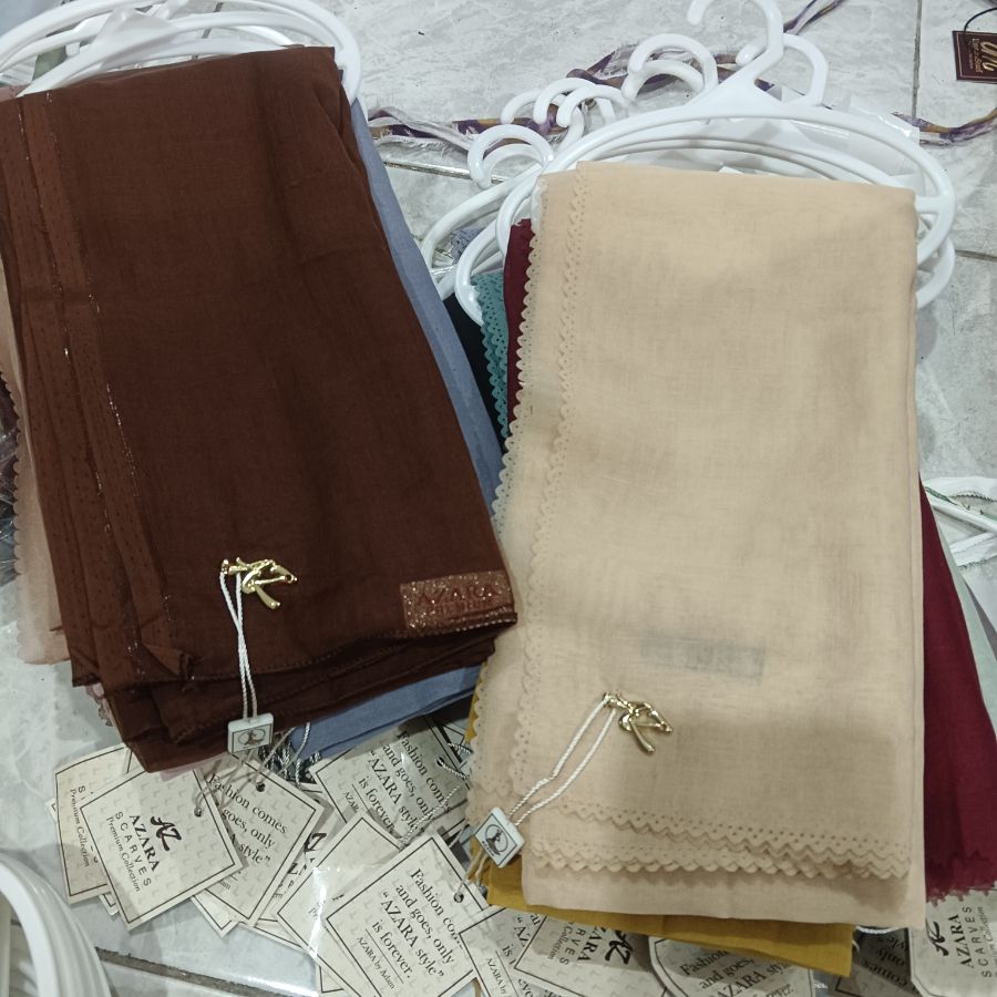 Azara Pouch 2 Sisi Polos