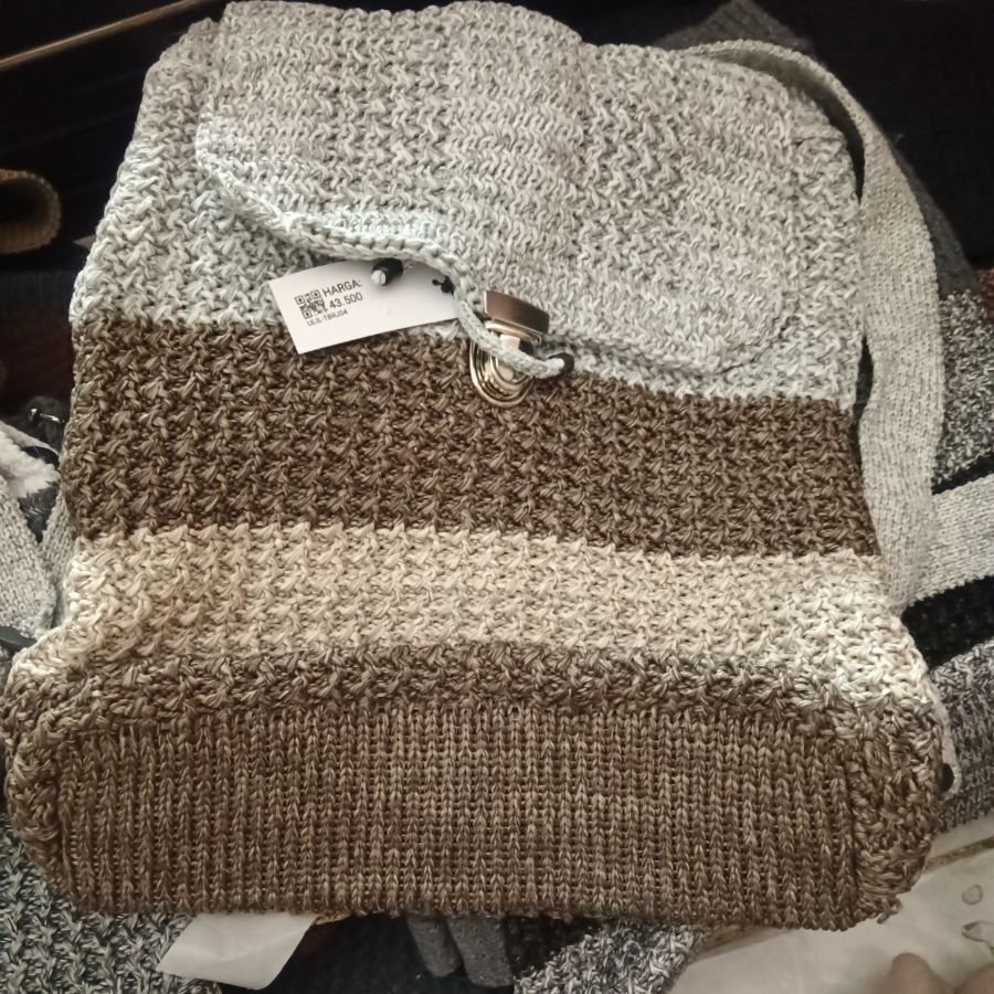 Tas Ransel Rajut