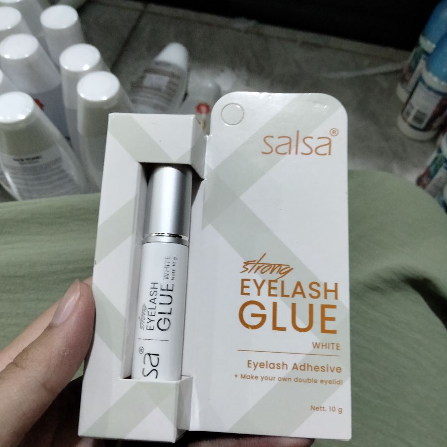 Salsa Eyelash Glue - White 10g