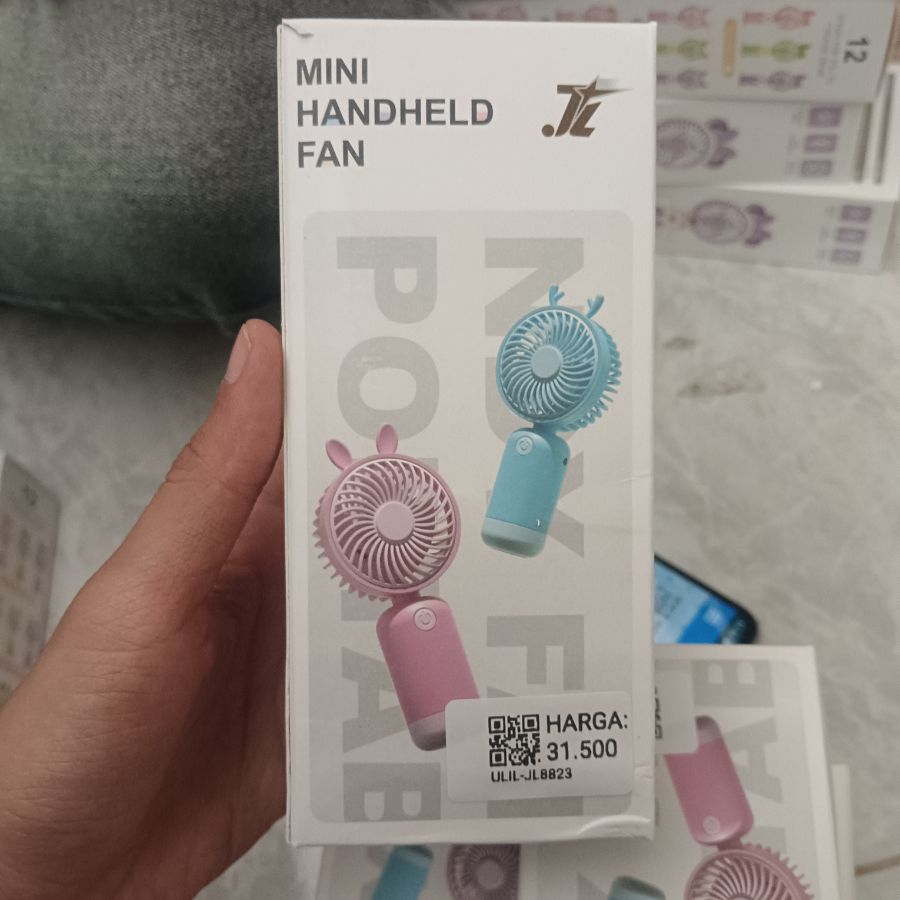 Kipas Portable Mini Handle Fan