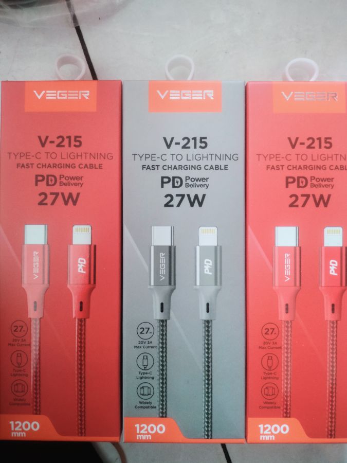 KD VEGER V-215 C TO IPHONE 27w 