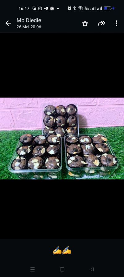 Brownies toples 