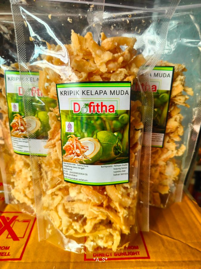 Keripik kelapa rizquna