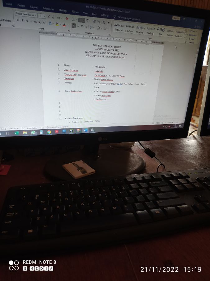 Biaya ketik/edit