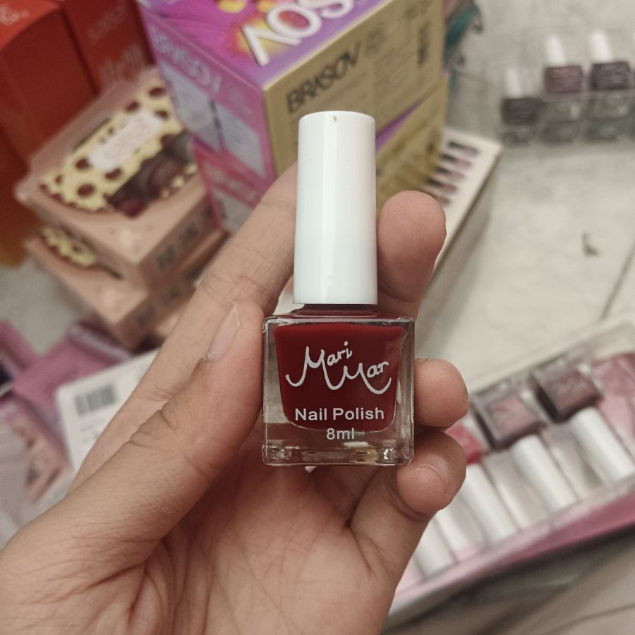Marimar Red Revenge Nail Polish