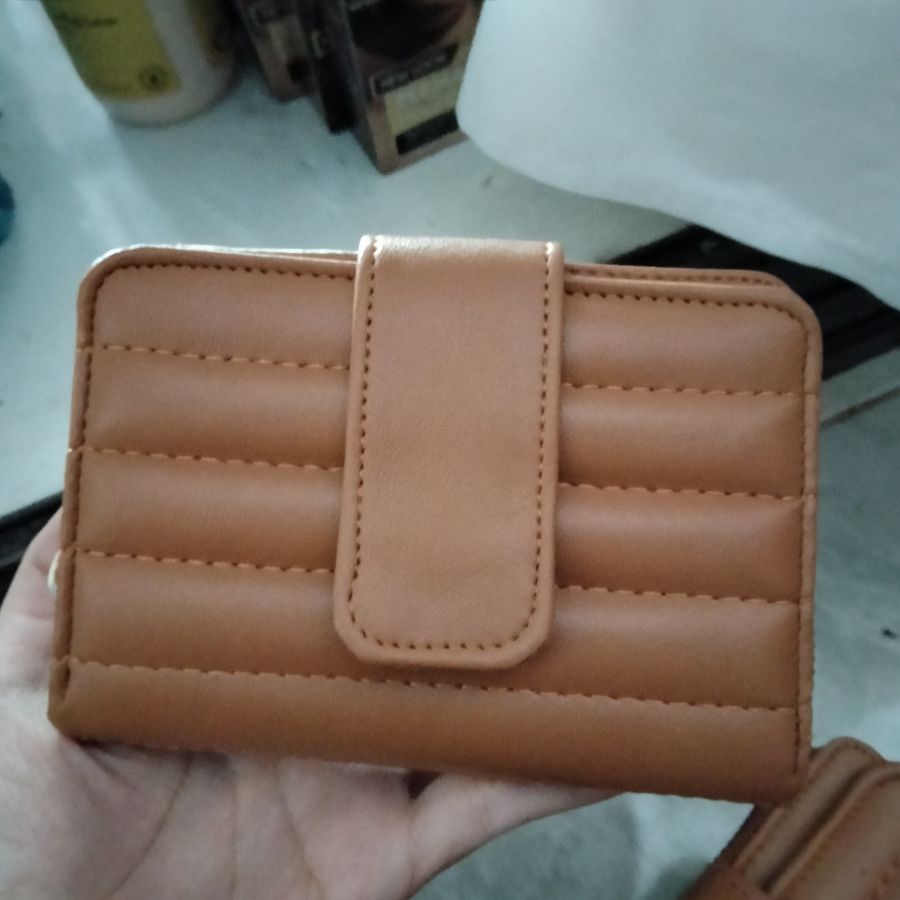 dompet fashion lipat resleting 