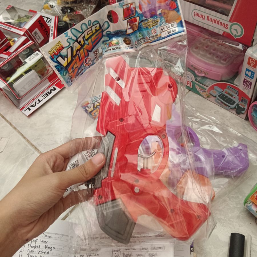 Omega - Mainan Predator Water Gun BI67 - Mix - Kecil